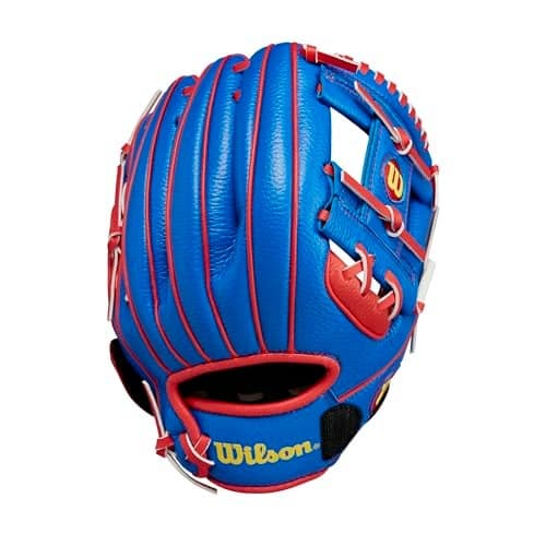 Wilson A200 EZ Catch Royal 10 TBall Glove Right Hand Throw RoyalRedYellow