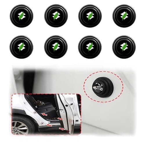BRAINLE 8Pcs Shock Absorber for Car Door Protection Compatible for Fronx, Vitara, Brezza, Swift, Baleno, Ertiga, WagonR, Alto, Dzire, XL6, S-Presso, Celerio, Eeco, Ciaz, Invicto, SX4, Ritz, Victoris