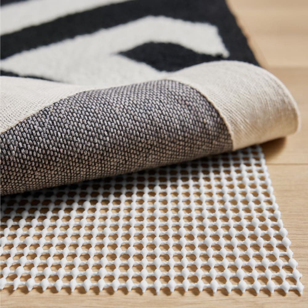 GORILLA GRIP Strong Rug Pad Gripper US Designed Grips Help Keep Area Rugs Safe and in Place Slip and Skid Resistant Pads for Hard Floors Under Carpet Mat Cushion and Hardwood Protection 2x3 FT