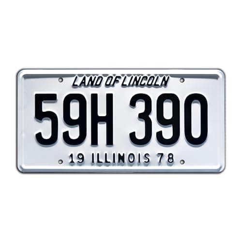 Halloween | 59H 390 | Metal Stamped License Plate