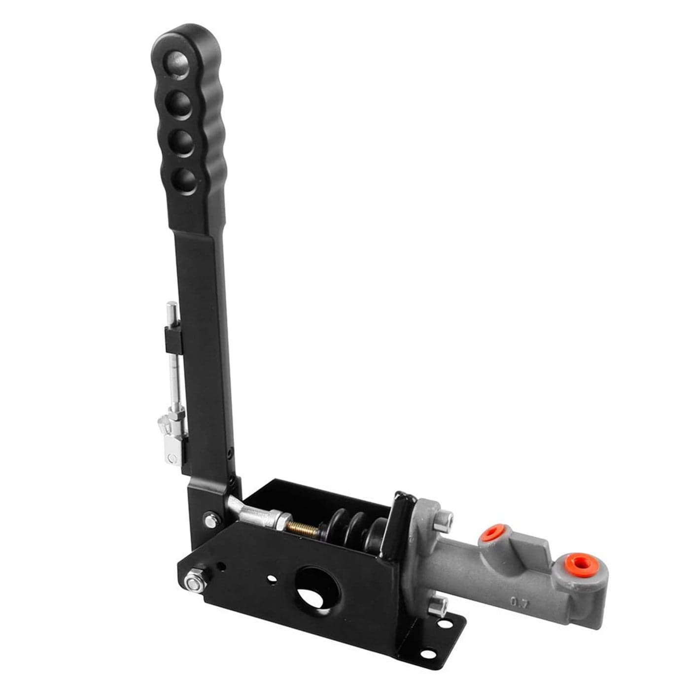 RYANSTAR Hydraulic Handbrake Adjustable Ebrake Long Lever Handle Fit for Drift Track Rally Racing Master Cylinder 075 E Brake Racing Emergency Brake Vertical Position Ergonomic Handle AntiSlip