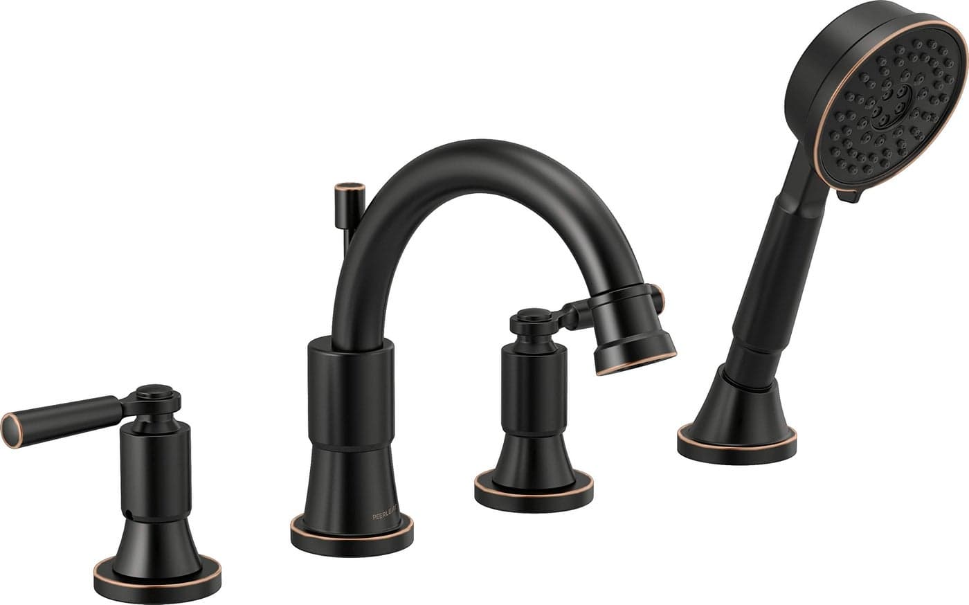 Delta Faucet Peerless PTT4523-OB Westchester Roman Tub Trim Kit with Hand Shower, Oil-Rubbed Bronze