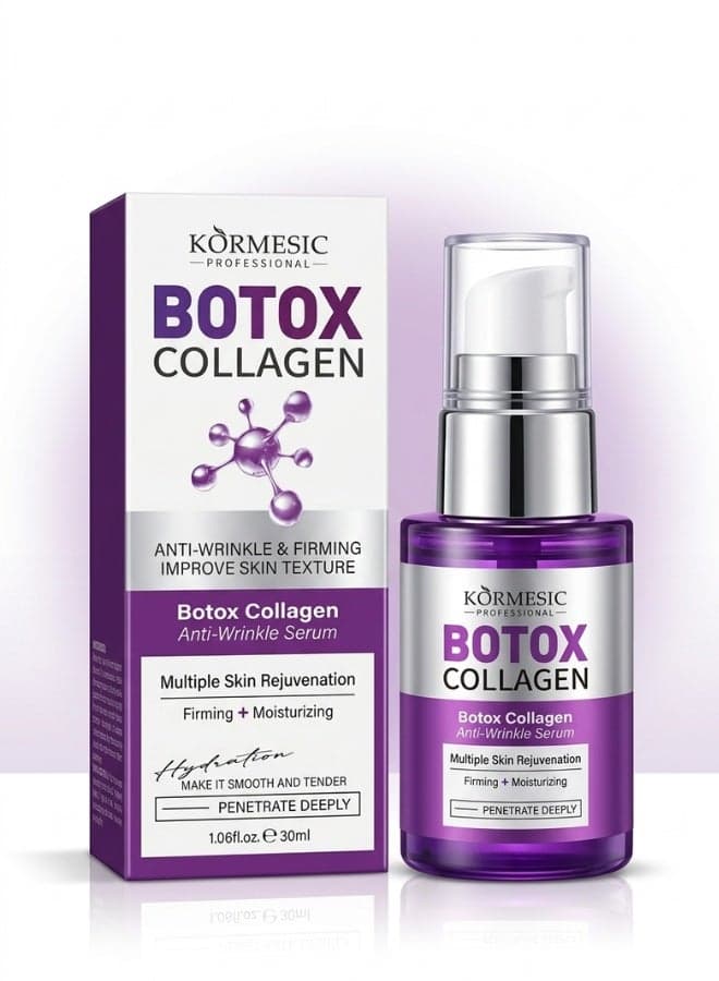 Professional Botox Collagen Anti Wrinkle Serum 30 ml Face Serum Firming Hydrating Lifting Moisturizing Brightening Anti Aging Fine Lines Skin Repair Collagen Essence
