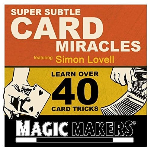 Magic Makers 40 Amazing Card Tricks Teens Adults Magic Includes Card Tricks Mind Reading Tricks