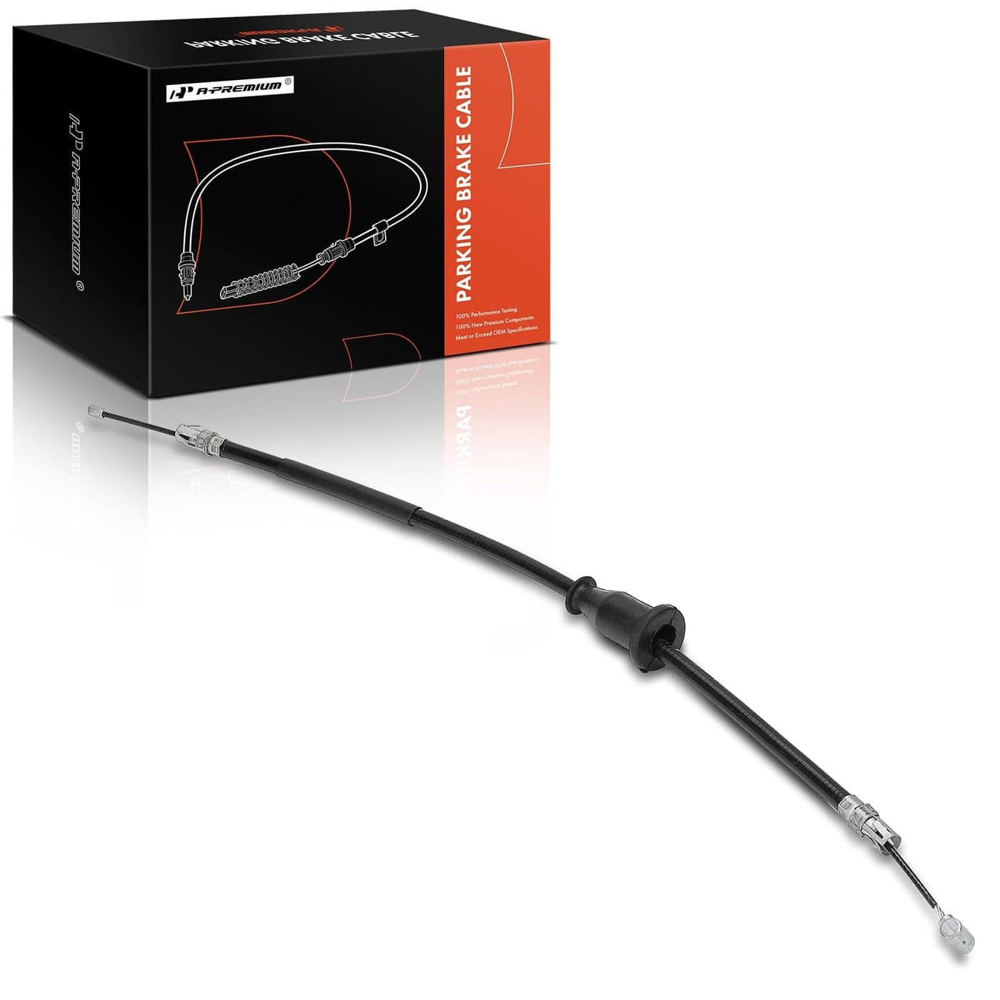 APremium Front Side Parking Brake Cable Assembly Compatible with Ford Lincoln Mercury Models Crown Victoria 1998 Town Car 19982002 Grand Marquis 1998 Replace 2W1Z2853BA