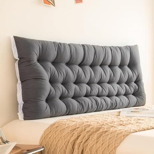 aeTHEric Rectangular Headboard Pillow,Bed Backrest Long Support Pillow for Reading,Bolster Lumbar Cushion |71x20inches|
