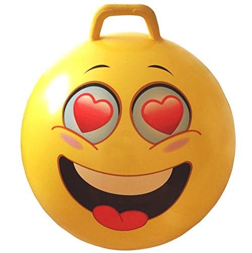 AppleRound Space Hopper Ball with Air Pump 28in70cm Diameter for Age 13 and Up Kangaroo Bouncer Hippity Hoppity Hop Ball for Teens and Adults