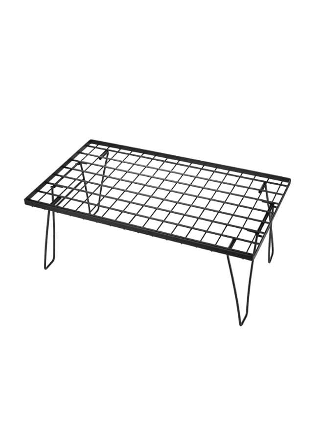 Foldable Multipurpose Stacking Storage Rack, Steel Plating
