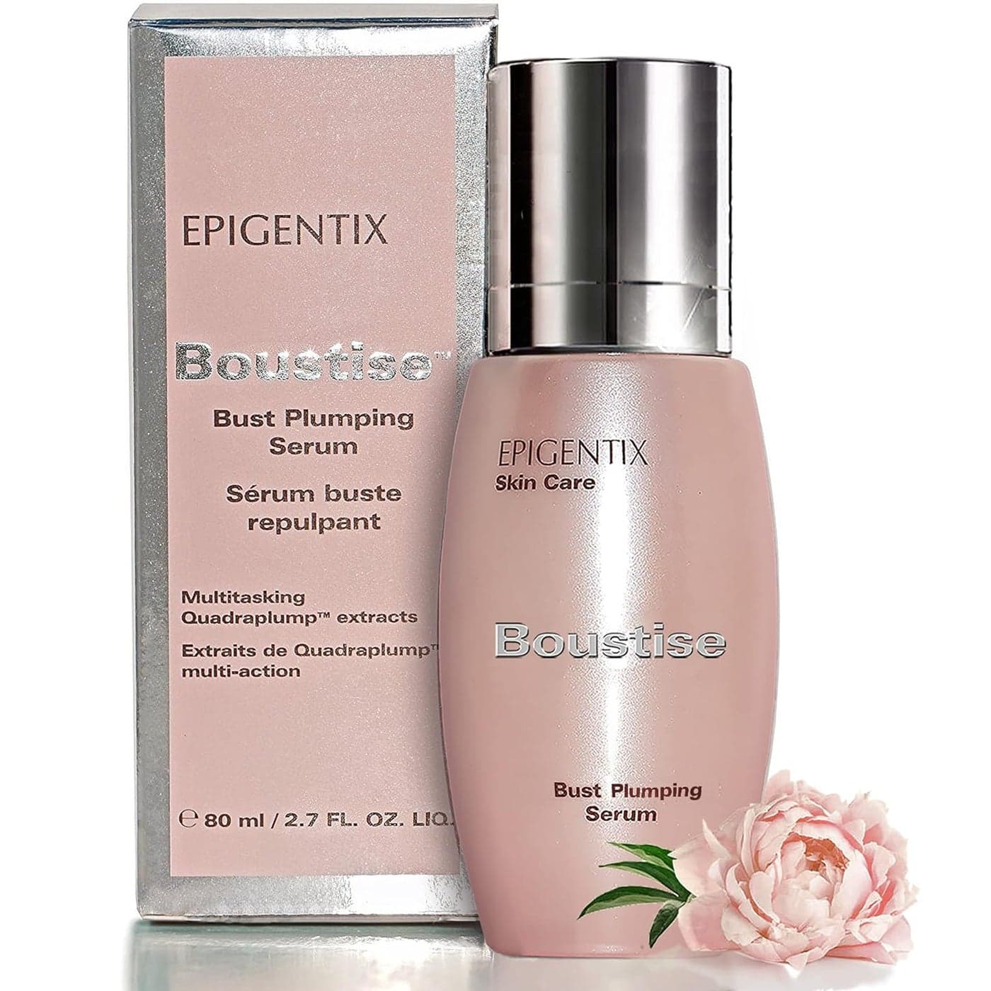 Breast Enhancement Cream, Lift Firm & Volume, Deep Repair Bust Plumping Serum. 12+ Concentrated QuadraPLUMP Volufiline + Firming Tightening Actives for Fuller Rounder Perkier Cleavage. BOUSTISE 2.7 Oz