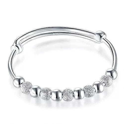Thrillz Adorable Silver Bracelet For Women Simulated Pearl 925 Sterling Silver Bracelet For Women Girls Love Gifts Jewellery