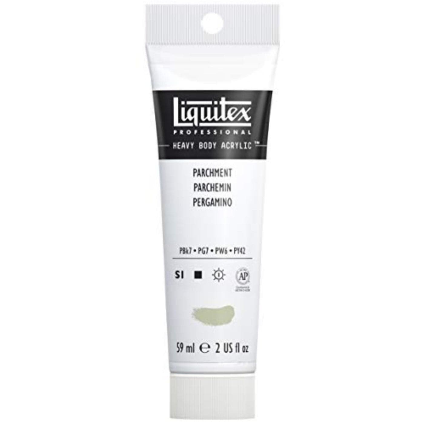 Liquitex Professional Heavy Body Acrylic Paint 2oz 59ml Tube Parchment