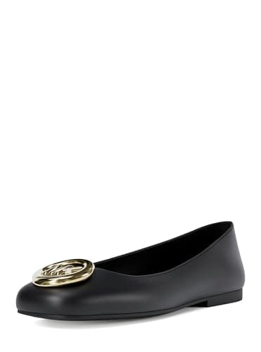 Michael Kors Women's Milan Flex Ballet Flat, Black, 6.5