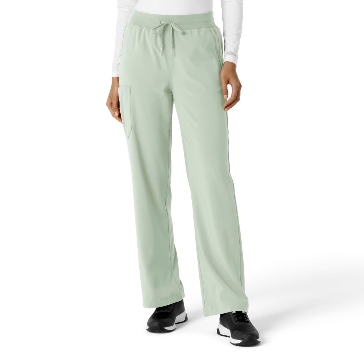 Carhartt Scrubs C53310 Womens Force CrossFlex Boot Cut Scrub Pant Medium Big Sky