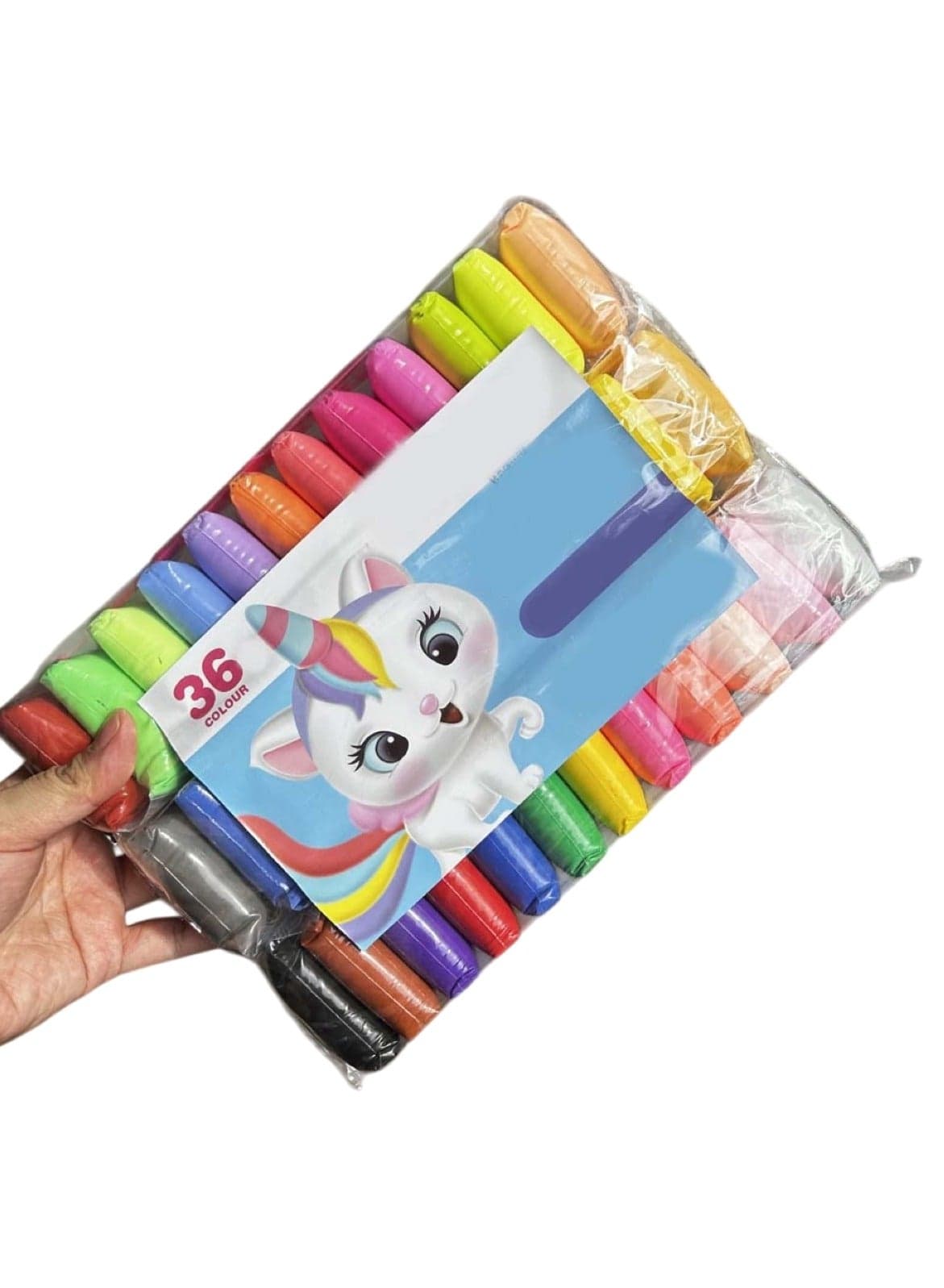 36-Piece Colorful Air Dry Clay Set
