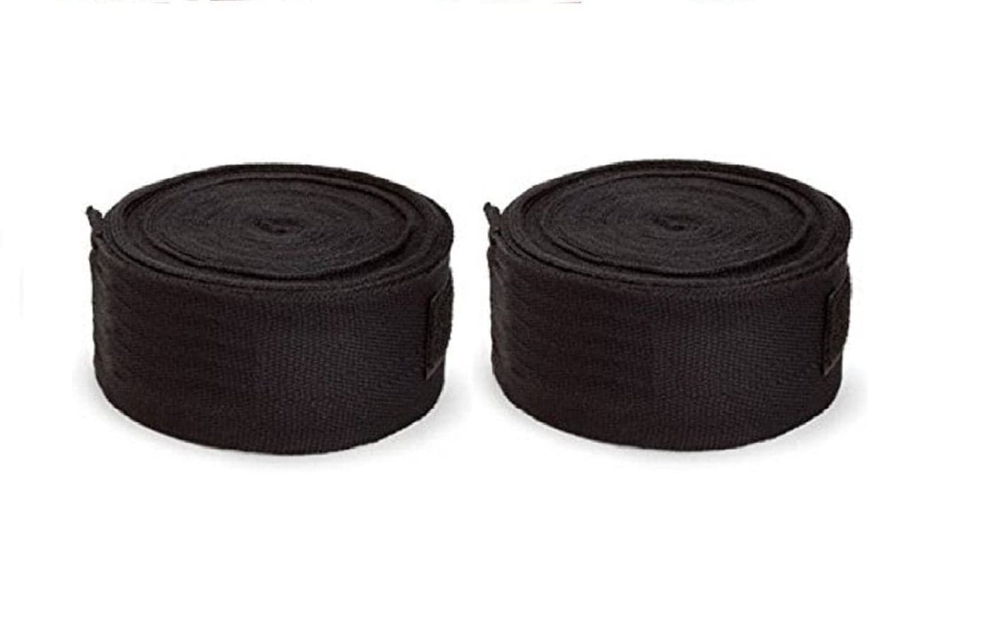Venom 1 Pair Cotton Material (Length : 108 Inch) Boxing Hand Wraps Elastic Hand & Wrist Support for Kickboxing Training Gym Workout (Black)