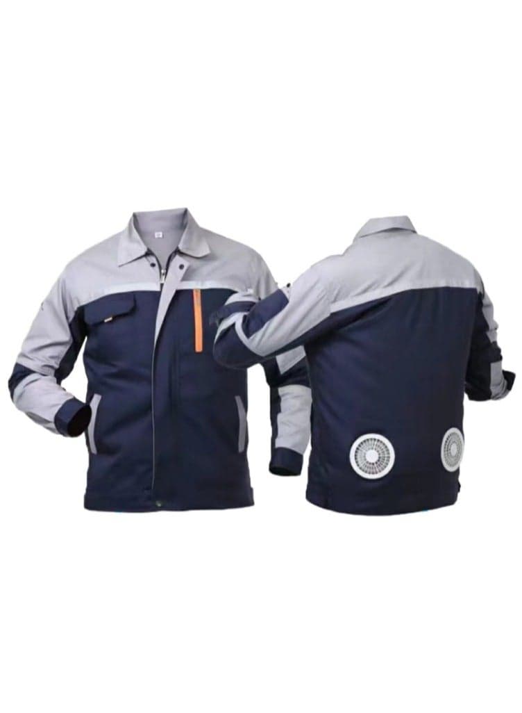 Portable Summer Conditioned Clothing,Best Cooling Vest for Construction Worker Safety with Fans,Jacket with Built in Air Conditioning for Fishing