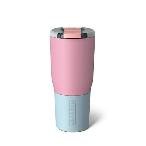 BrMate Nav 25oz 100 Leak Proof Insulated Travel Tumbler with Magnetic BevLock Lid Double Wall CupHolder Friendly Stainless Steel Mug Eclipse
