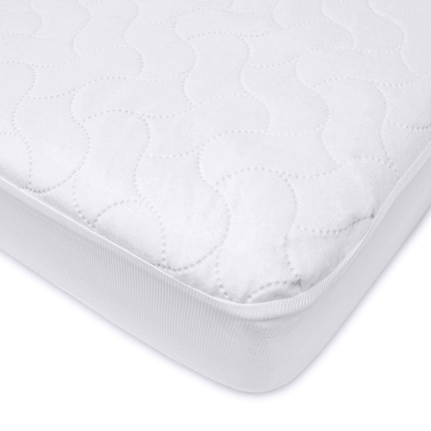 American Baby Company Waterproof Fitted Crib Mattress Protector 52 x 28 Quilted Noiseless Soft Breathable Crib Toddler Mattress Pad Cover