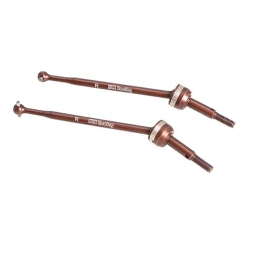 KYX Racing Hard Steel Rear Drive Shaft Upgrades Parts Accessories for 110 Rc Crawler Tamiya Hotshot II