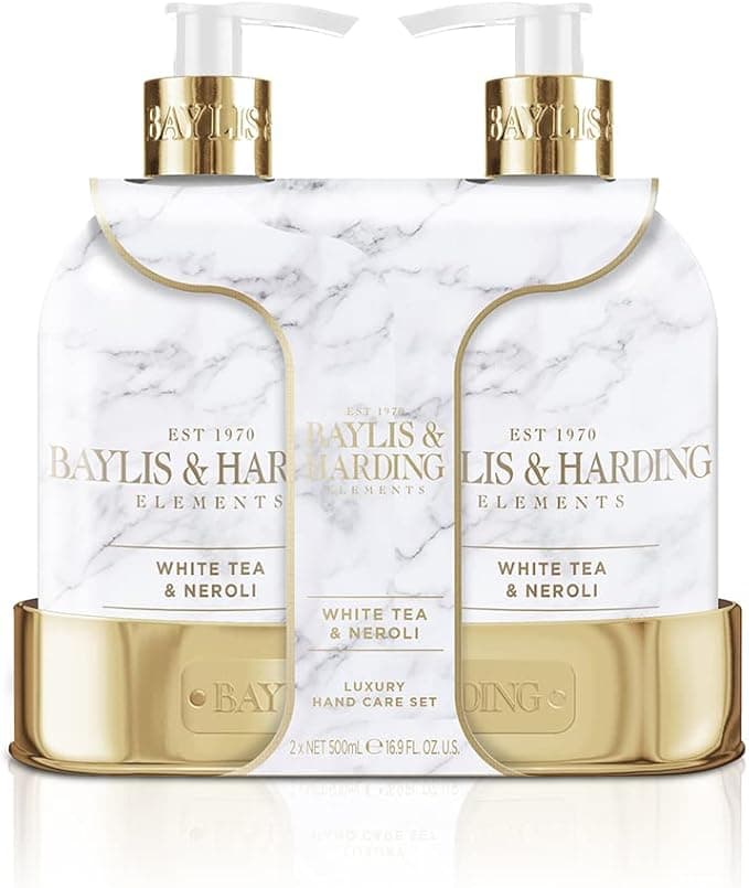 Baylis Harding Elements White Tea Neroli Hand Wash 500 ml Pack of 3 Vegan Friendly