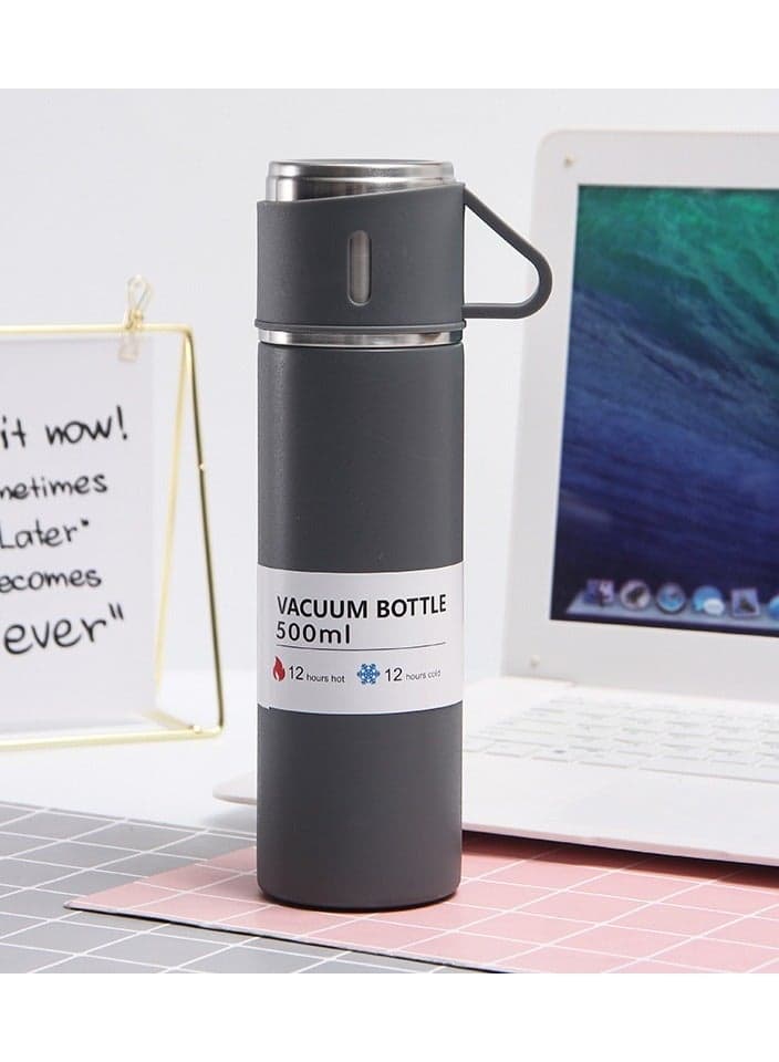 Stainless Steel Double Walled Vacuum Flasks Thermos Coffee Mug Water Bottle Thermos