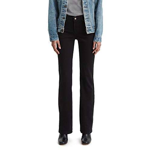 Levi's Women's Classic Bootcut Jeans Pants, -Soft black, 31 (US 12) S