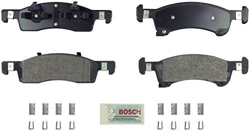 BOSCH BE934H Blue SemiMetallic Disc Brake Pad Set With Hardware Compatible With Select Ford Expedition Lincoln Navigator FRONT