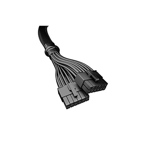 be quiet! BC072 12VHPWR Adapter Cable for Dark Power Pro 12 / Dark Power 12 / Straight Power 11 / Pure Power 11 FM, for RTX 4090 and RTX 4080.
