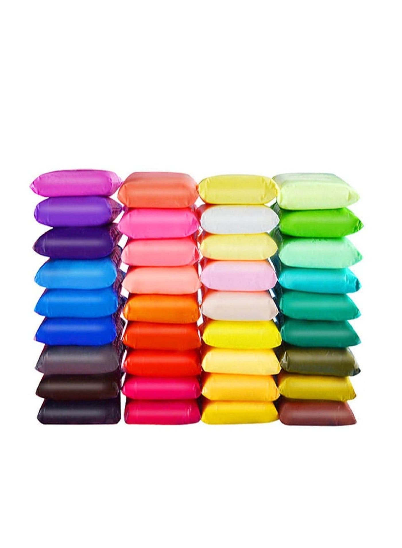 36 Colours Air Dry Clay for Kids – Ultra Light Modelling Clay Artist Studio Set, Non-Toxic & Safe Plasticine DIY Craft Clay for Creative Art, Sculpting & School Projects | Air Dry Ultra Soft Clay Kit for Children, Beginners & Artists