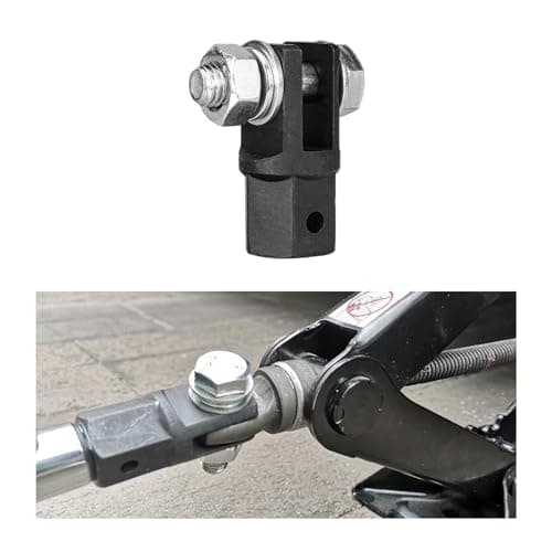 Sylvil Scissor Jack Adapter Scissor Jack Drill Adapter for 12 Inch Drive Impact Wrench or 1316 Inch Lug Wrench Universal Sturdy Power Jack Connector for Automotive RV Trailer