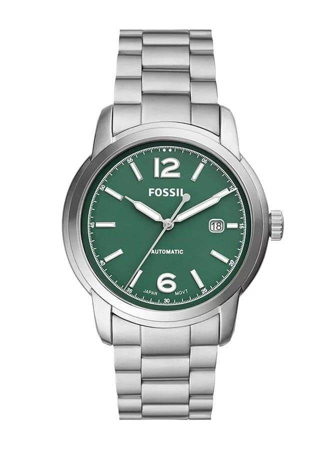 Men Heritage Round Mechanical Watch ME3224 - 43 mm - Silver