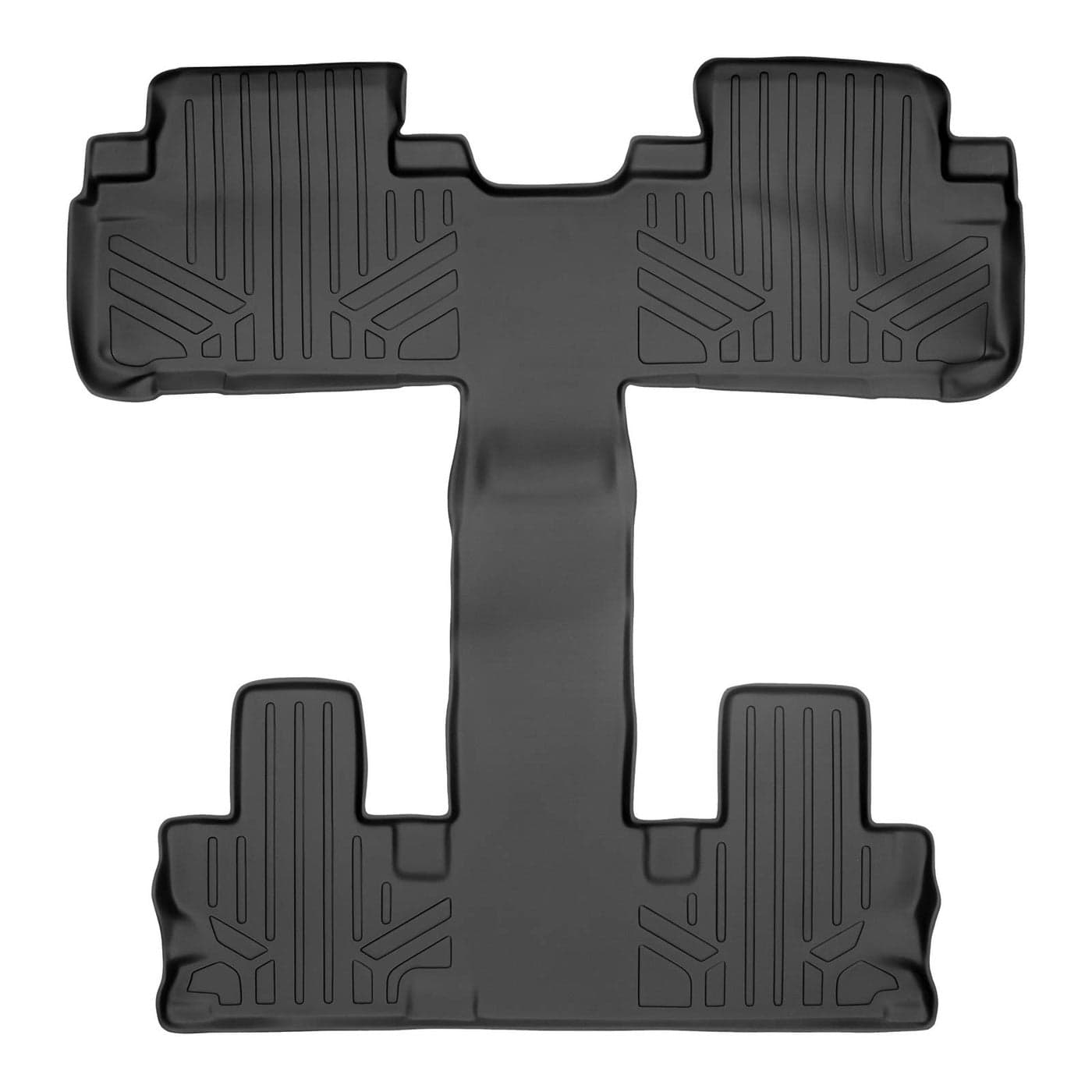 MAXLINER Floor Mats 2nd and 3rd Row Liner for 20142019 Toyota Highlander with 20142019 Toyota Highlander
