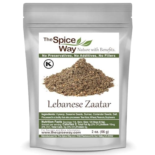 The Spice Way Traditional Lebanese Zaatar with Hyssop 2 Oz