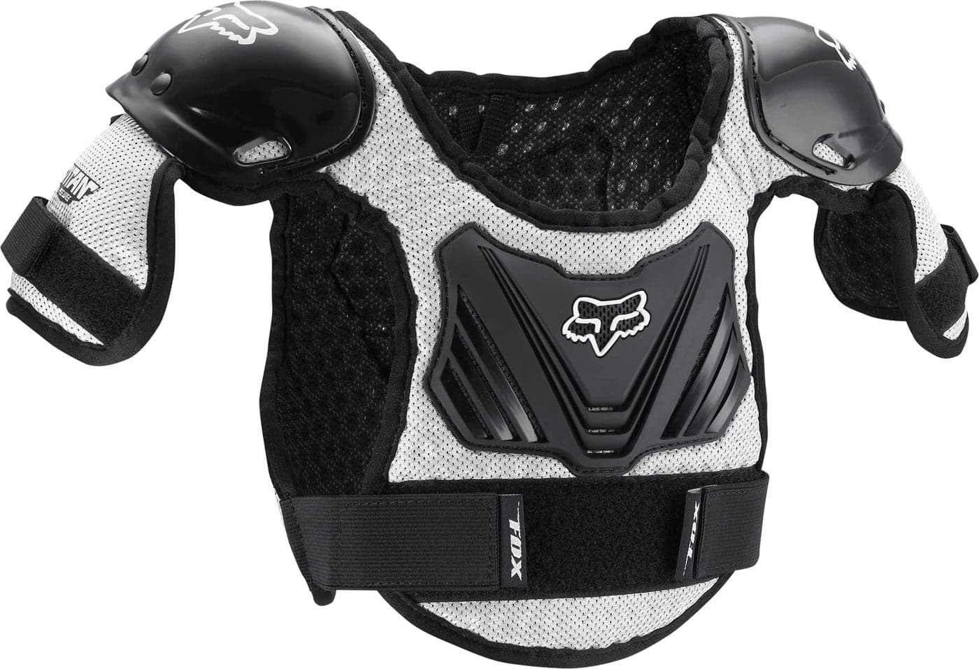 FOX RACING Youth Peewee Titan Motocross Roost Deflector BlackSilver MediumLarge