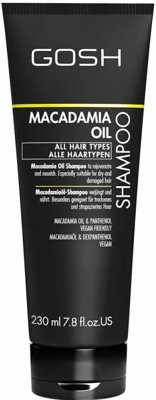 GOSH Macadamia Oil Hair Shampoo for All Hair Types 230 ml