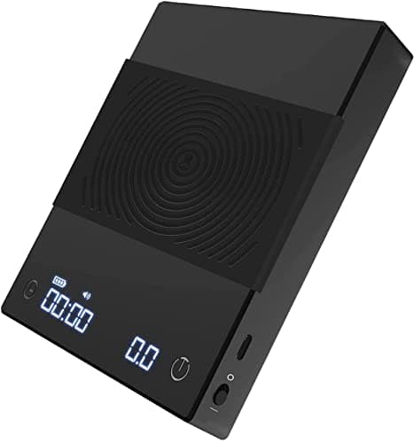 TIMEMORE Coffee Scale Basic 2.0 Electronic Espresso Scale with with Timer,2000 Grams and Water Flow Rate and Timer Function,Flow Rate Display 2024 Upgraded Version