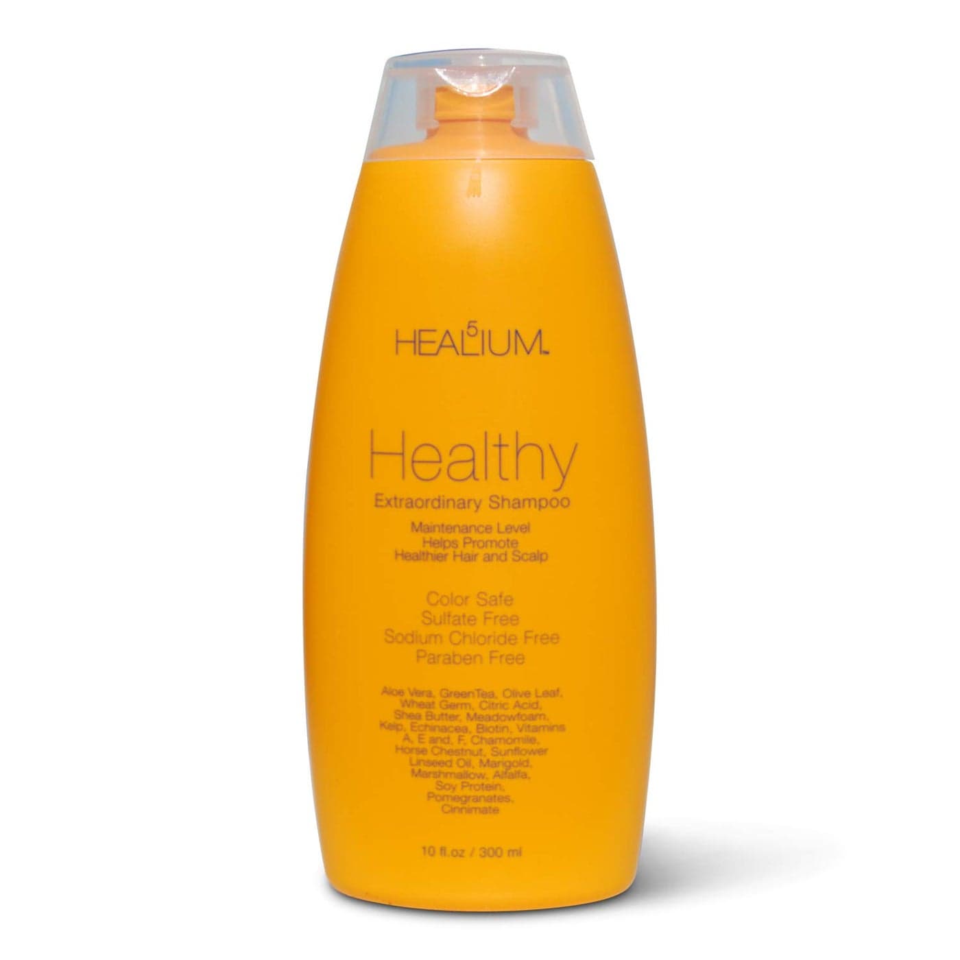 Healthy Shampoo 10 oz Sunscreen Oil Absorbing Moisturizing Products for Men Women Curly Frizzy Fine Thin Textures by Healium Hair