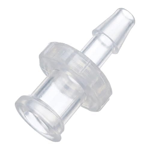 BleedZone - Female Luer Lock Adapter - 1/8" Hose Barb Fitting PP Polypropylene Hose, 10x Syringe Adapter for Laboratory Equipment, Hose Connector