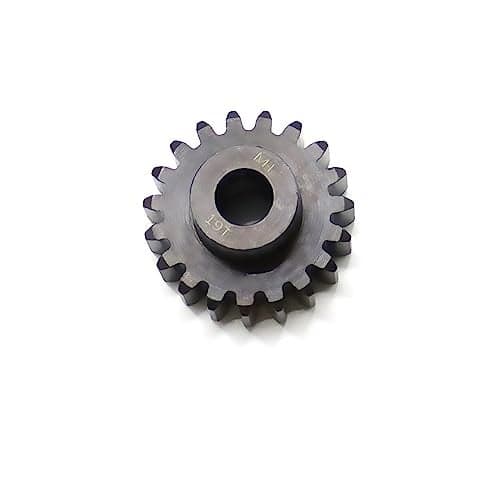Mesimsple CrMo Steel Mod 1.5 Xmaxx 19T Pinion Gear M5 Screw 8mm Bore for 1/5 X maxx 8S & XRT 8S & 1/5 Series RC Car Upgrades Part