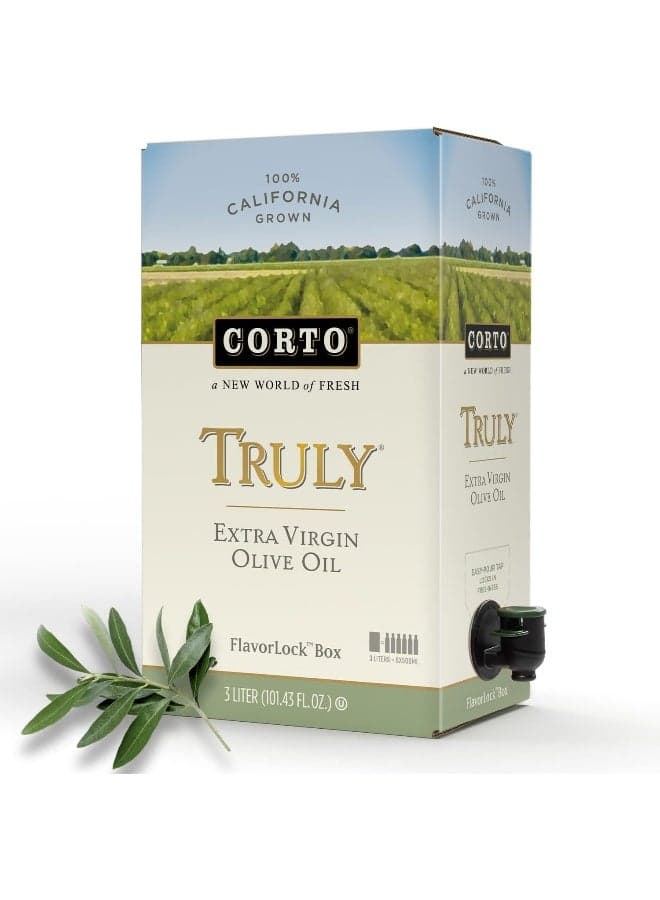 Corto Truly Extra Virgin Olive Oil - 3 Liters