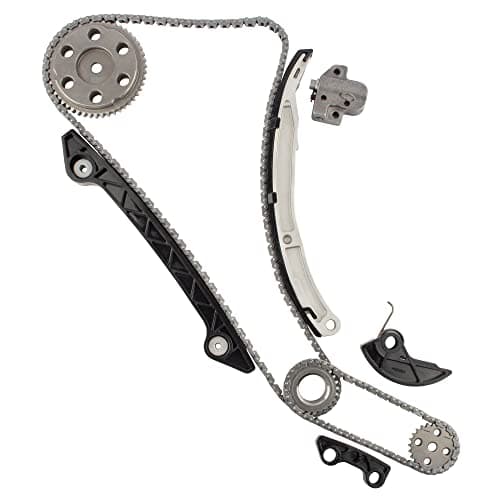 BOXI Timing Chain Kit fits for 2003-2007 for Mazda 3 for Mazda 5 for Mazda 6 for Mazda Tribute 2.3L DOHC 16v / Replaces OE# LF02-12-500 TKMZ230A