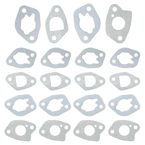 SYOWADA GX160 Engine Carburetor Gasket Kit Replacement for Honda Generator Engine GX120 GX160 GX200 Predator 212cc 224cc Ct200u Bt200x Baja MB165 MB200 20 Pcs