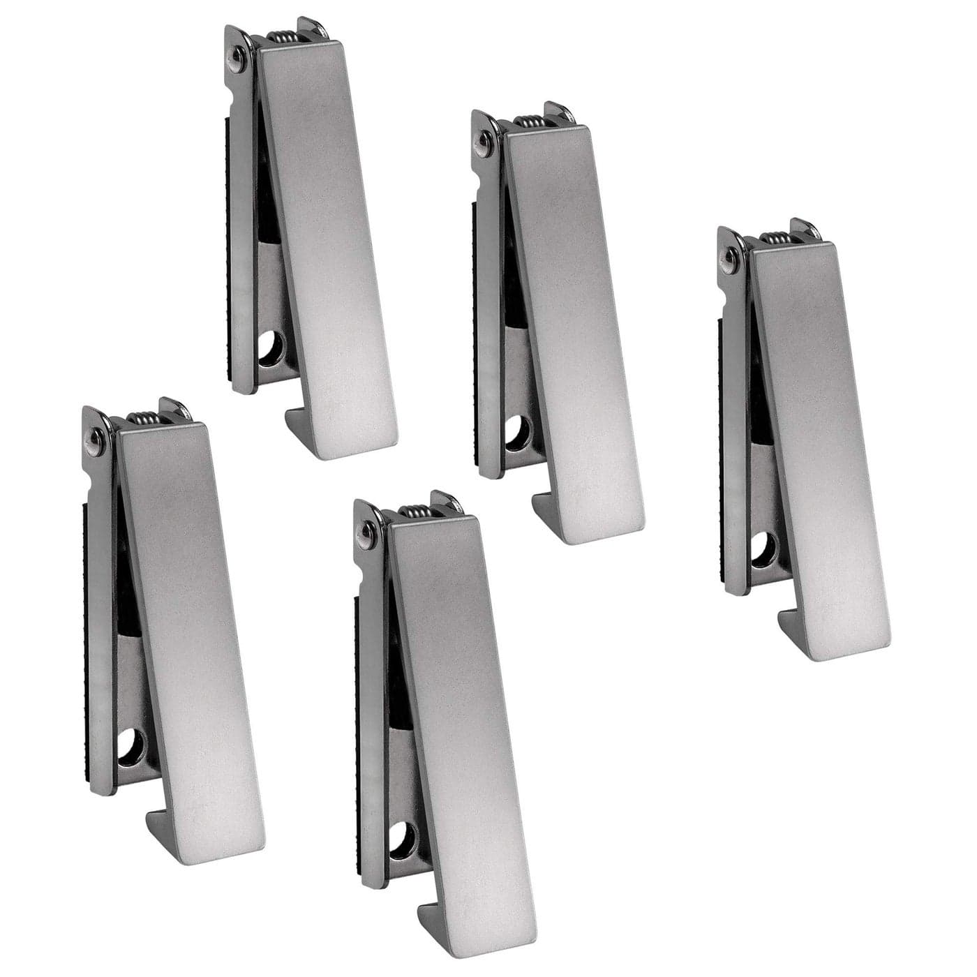 RecPro RV Stainless Steel Baggage Door Catch Latch Square 5 Pack