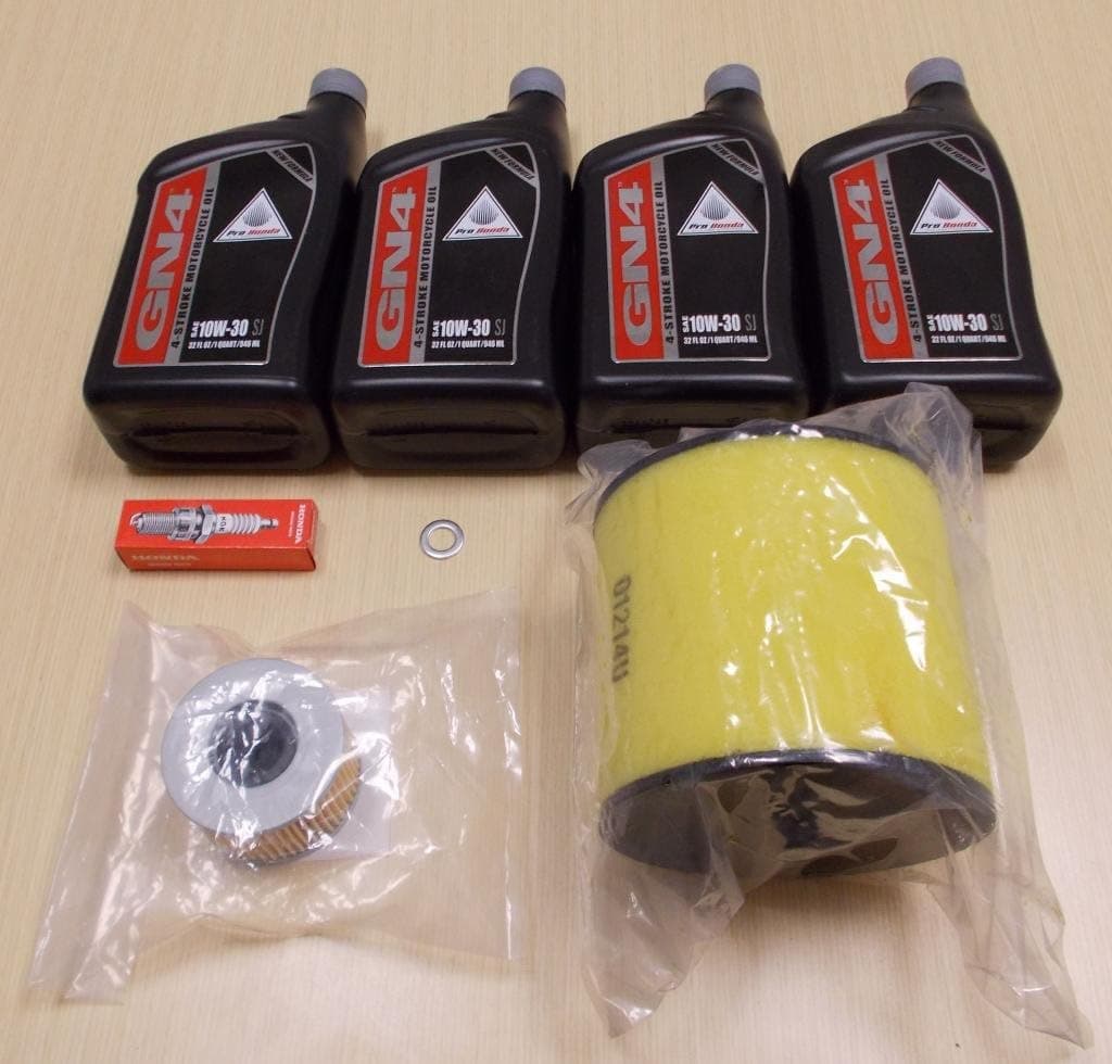 Honda Big Red MUV 700 UTV Complete OE Oil Service Tune-Up Kit (2009-2013)