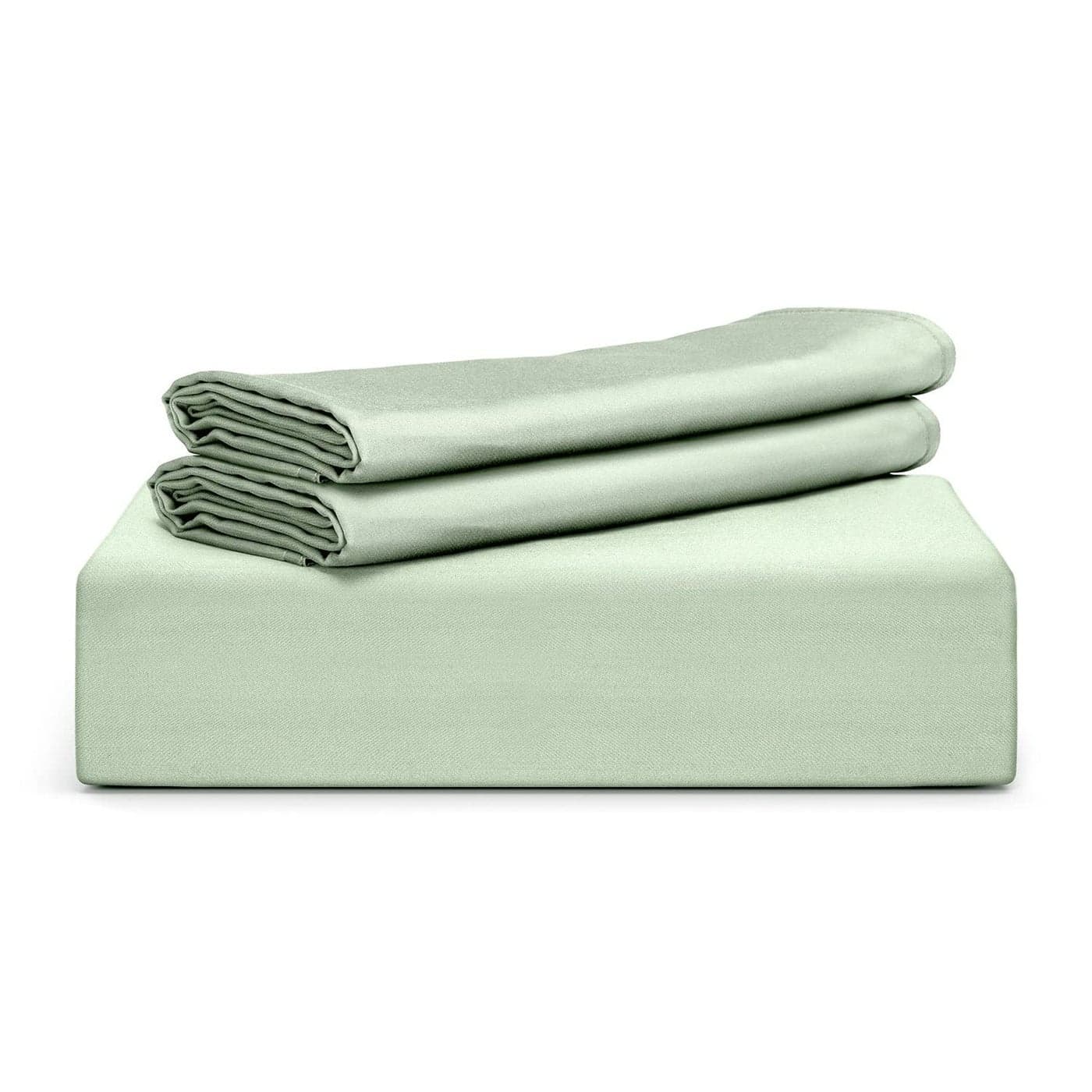 Tafts Duvet Cover King Size 3 Piece Set Pure 100 Viscose Derived from Bamboo Luxuriously Soft Silky Smooth and Cooling 2 Pillowcases King Sage Green