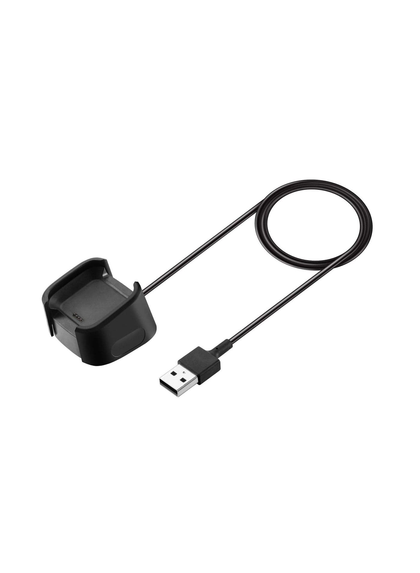 USB Charging Cable Dock Stand Compatible with Fitbit Versa /Versa Lite Smartwatch