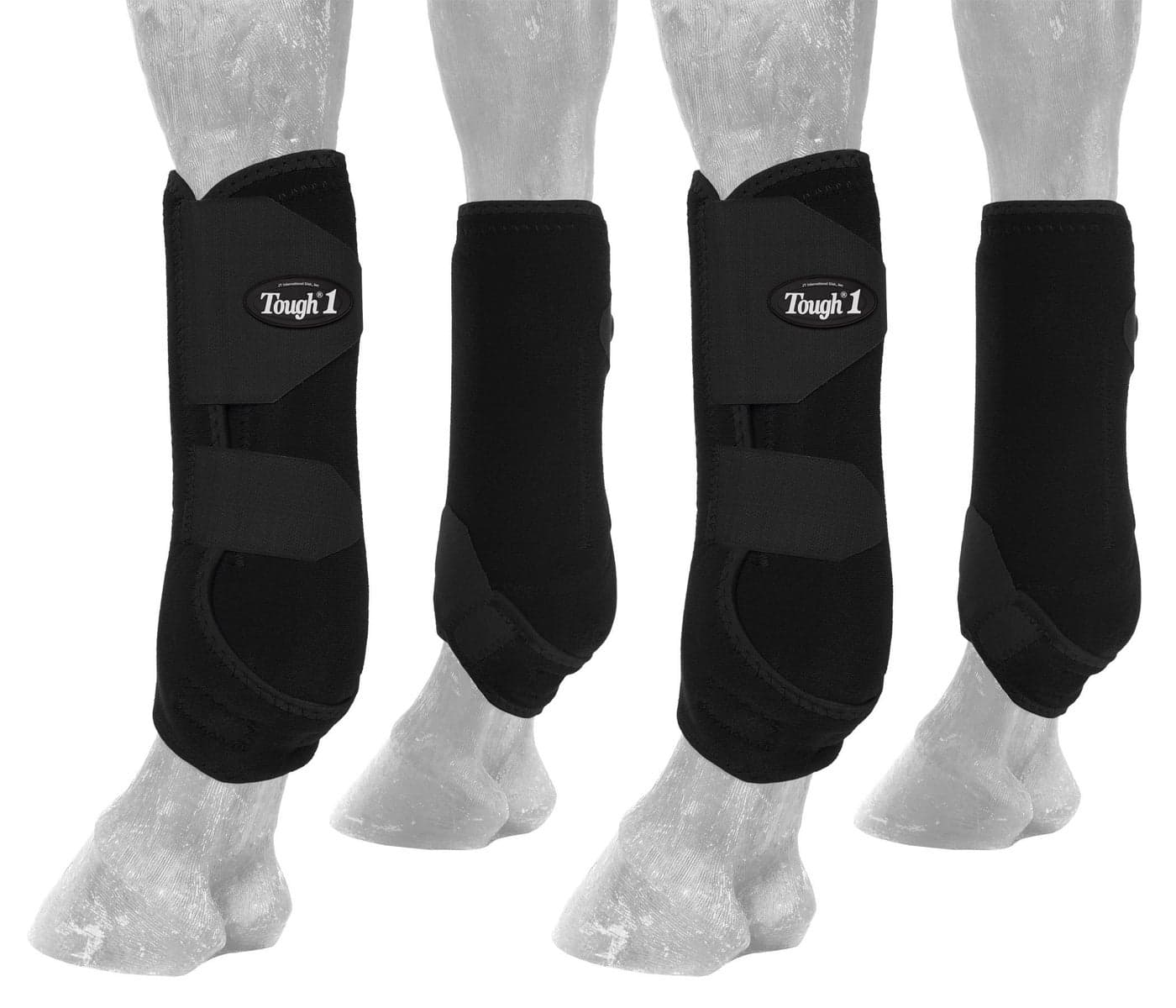 Tough 1 Extreme Vented Sport Boots Set Black Small