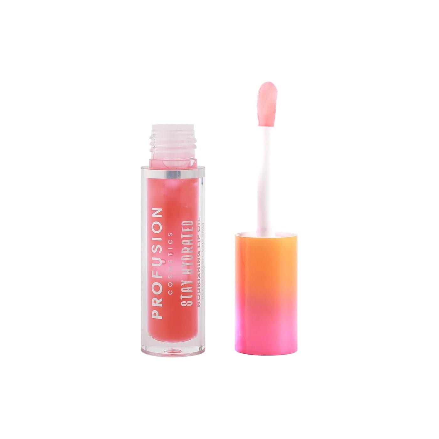 Profusion Cosmetics It's a Vibe Stay Hydrating Nourishing Lip Oil, Festival-Ready Vegan Lip Care for Luscious Lips, Easy-Glide Formula, Limited Edition Beauty Essentials with Vibrant Colors (Selfie)