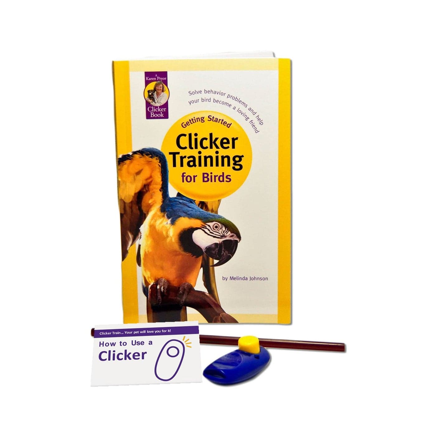 Karen Pryor Getting Started Clicker Training for Birds Kit