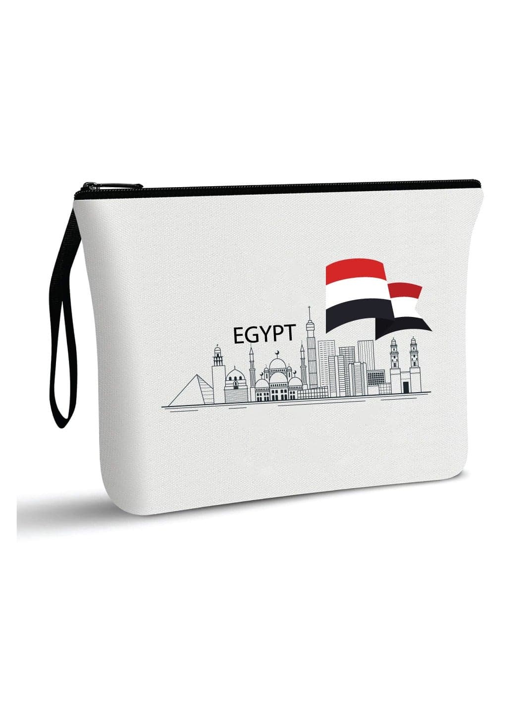 Egypt National Day Cosmetic Bag - Egypt with this Makeup Pouch - Perfect for Egypt Independence Day with this Stylish Cosmetic Bag - Gift for Any Egyptian